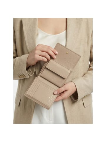Lazarotti Bologna Leather Geldbörse Leder 12 cm in sand