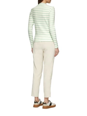 S.OLIVER RED LABEL Langarmshirt in creme