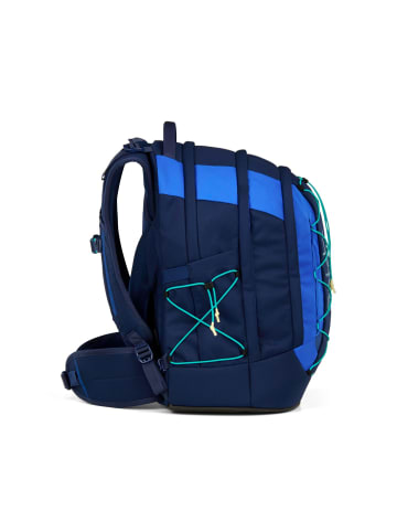 Satch Satch pack Schulrucksack Crossed Blue