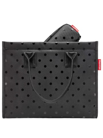 Reisenthel Daily Shopper - Geschenkset 2 tlg. (glossy dots black) in glossy dots black