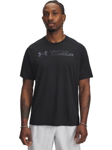 Under Armour Sportshirt "Tech Reflective T-Shirt" in Schwarz
