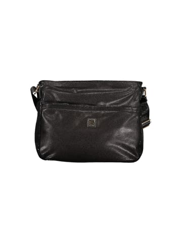 Laura Biagiotti Schwarze Polyester-Handtasche