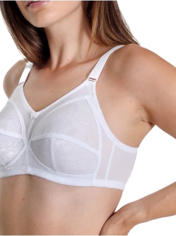 Sassa 2er Sparpack Soft BH ohne Bügel in Weiss Weiss