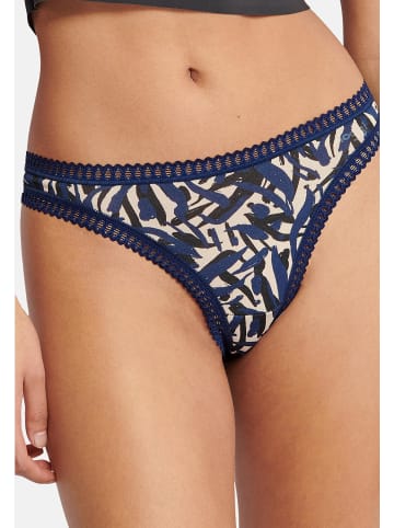 Sloggi String GO Crush in Schwarz / Blau