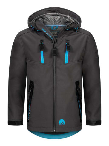 Arctic Seven Jacke Arctic Seven Herren Softshelljacke AS306 in Dunkelgrau