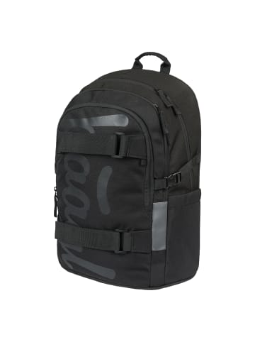 BAAGL 3-tlg. Set: Schulrucksack Skate in Schwarz Uni