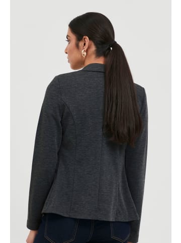 ICHI Sweatblazer in grau