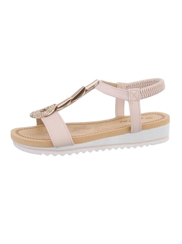 Ital-Design Sandale & Sandalette in Beige