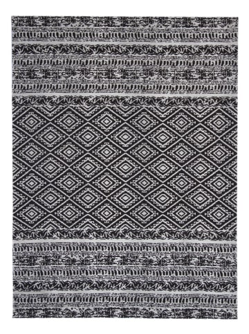 Flachgewebe Teppich Severin 110 in Schwarz