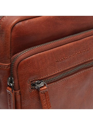 The Chesterfield Brand Amantea Umhängetasche Leder 17 cm in cognac