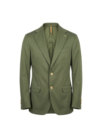 Roberto Pepe Luxury Zweifarbig Grün Baumwolle Herren Jacke