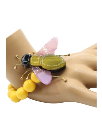 collezione alessandro Armband " Honeyglow " in gelb