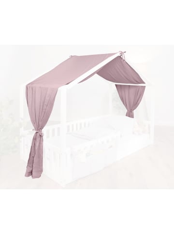 tiSsi tiSsi® Baldachin Musselin für Hausbetten 90x200 cm altrosa