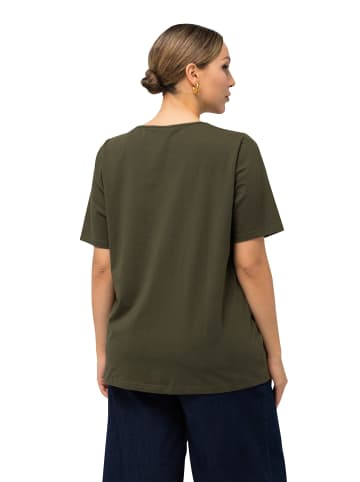 Ulla Popken Shirt in wald grün