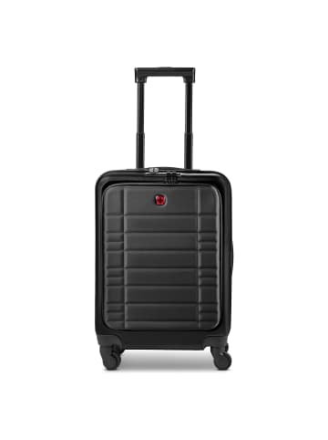 Wenger Amplar Evo 4 Rollen Kabinentrolley S 53 cm Laptopfach black