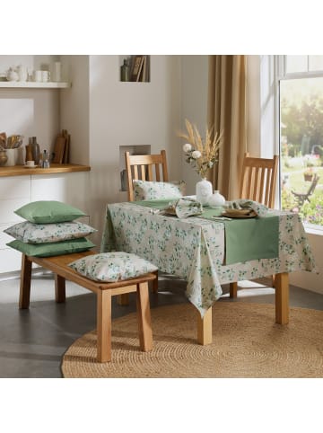 REDBEST Baumwolle Tischdecke in salbei