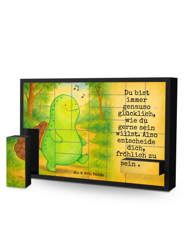 Mr. & Mrs. Panda Adventskalender Schildkröte Pfeifen Design mit ... in Weiß