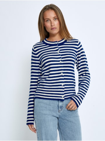 Peppercorn Strickjacke in Navy Peony Stripe