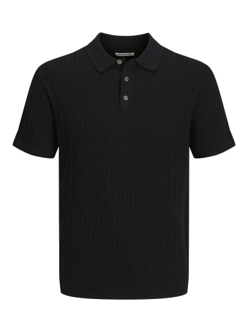 Jack & Jones Gestricktes Polo in Black