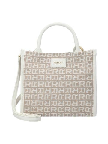 Replay Handtasche 24 cm in dirty white - sand