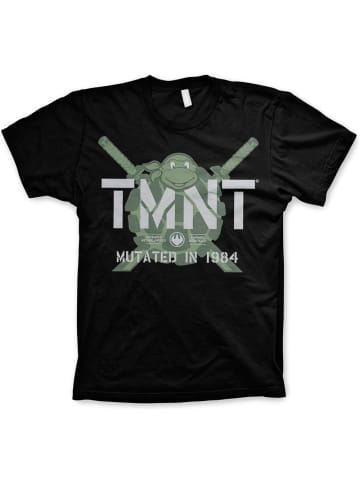Teenage Mutant Ninja Turtles T-Shirt "TMNT Mutated In 1984 Big Tall T-Shirt" in Schwarz
