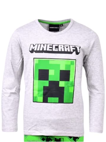 Minecraft Schlafanzug Minecraft Creeper in Grau