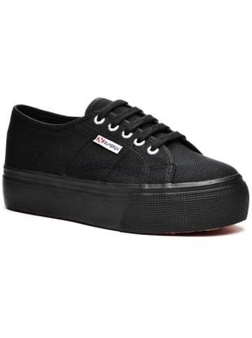 Superga Sneaker Low in Schwarz