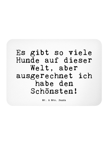 Mr. & Mrs. Panda Kühlschrankmagnet Es gibt so viele... mit Spruch in Weiß