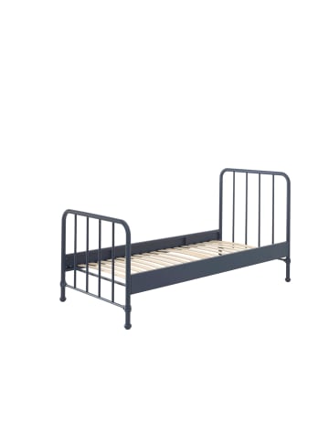 58 aufm Kessel METALLBETT Kay 97x110x206 aus Metall in Blau matt