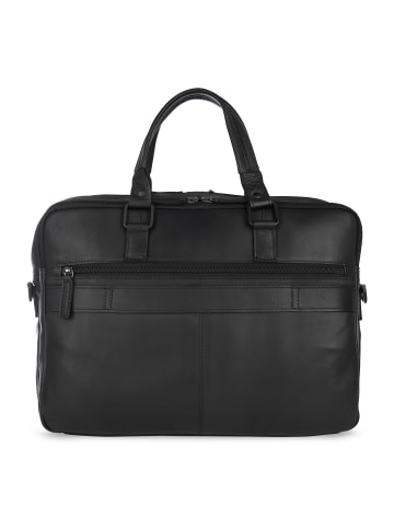 Bugatti Joel Aktentasche Leder 38 cm Laptopfach schwarz