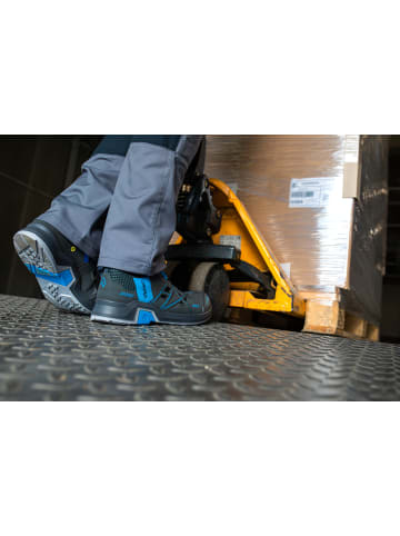 HAIX Sicherheitsschuhe CONNEXIS Safety Air low in blau/grau in blau/grau