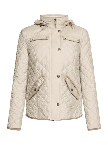 Gil Bret Sommerjacke mit abnehmbarer Kapuze in beige