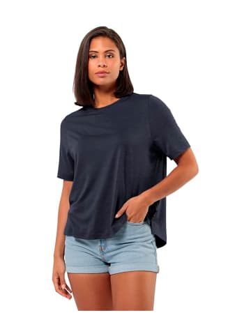 Jack Wolfskin Tshirt in Marine