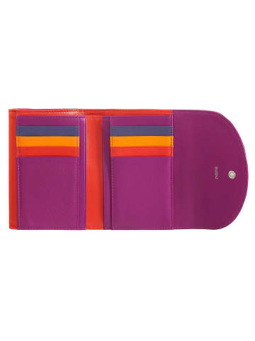 DuDu Galapagos Geldbörse RFID Schutz Leder 13 cm in fuchsia