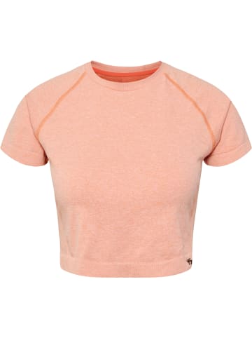 Hummel Hummel T-Shirt Hmlci Yoga Damen Atmungsaktiv Schnelltrocknend Nahtlosen in CANYON SUNSET MELANGE