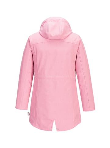 First B First B Softshellmantel Anni mel in rose melange