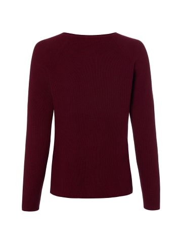 Marie Lund Strickpullover in bordeaux - 0011