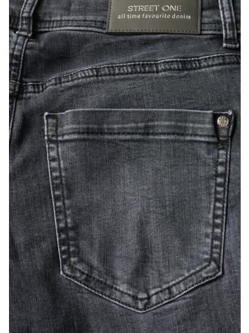 Street One Jeans in dark steel grey washed