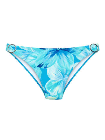 s.Oliver Bikini-Hose in türkis bedruckt
