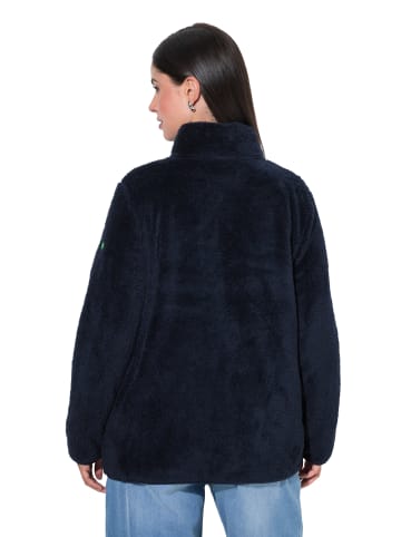 Ulla Popken Sweatjacke in marine