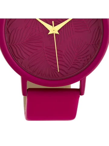 Oozoo Armbanduhr Oozoo Timepieces violett, fuchsia groß (ca. 42mm)