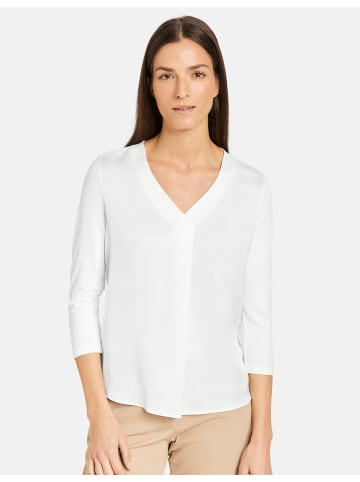 Gerry Weber T-Shirt 3/4 Arm in Off-white