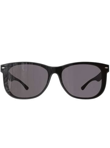 BEZLIT Sonnenbrille in Schwarz Matt - Grau