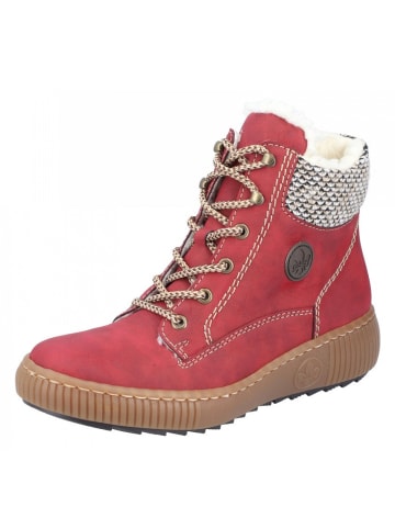 rieker Schnürstiefel in Rot