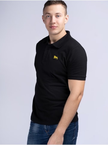 Lonsdale Polo "Whalton" in Schwarz