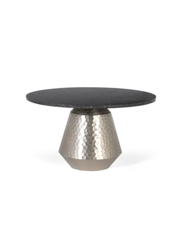 Giner y Colomer Couchtisch mit Marmorplatte und  Aluminiumfuß. in Black