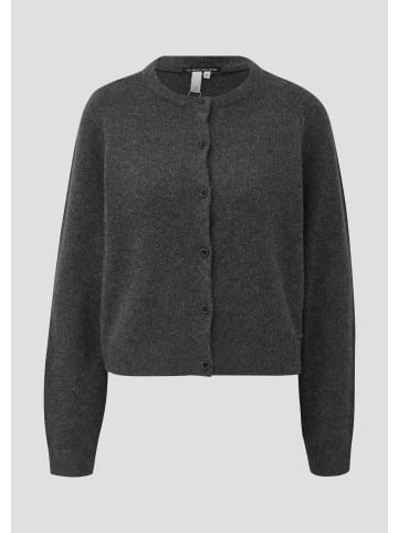 QS Strickjacke in 98W0_dunkelgrau
