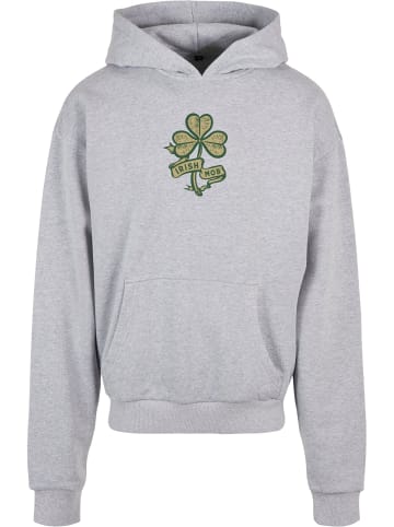 Mister Tee Mister Tee Herren Old Irish Mob Ultraheavy Oversize Hoody in grey