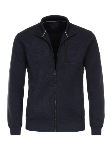 CASAMODA Sweatjacke in Dunkelblau