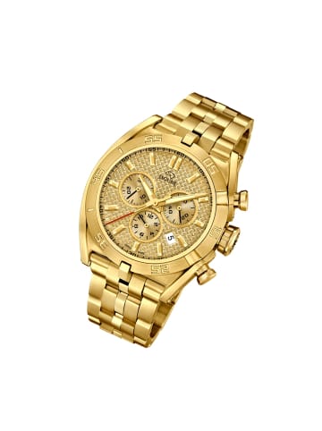 Jaguar Chronograph-Armbanduhr Jaguar Executive gold extra groß (ca. 46mm)